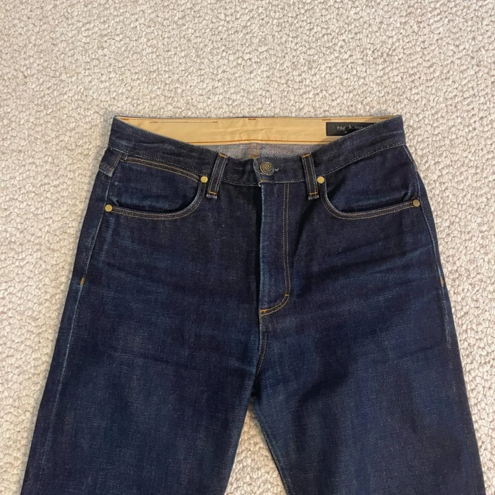 Rag & Bone New York Dark Blue Denim Jeans - Size 26 - Picture 2 of 10